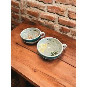 Prado Ceramic Hand Painted Mugs (2)